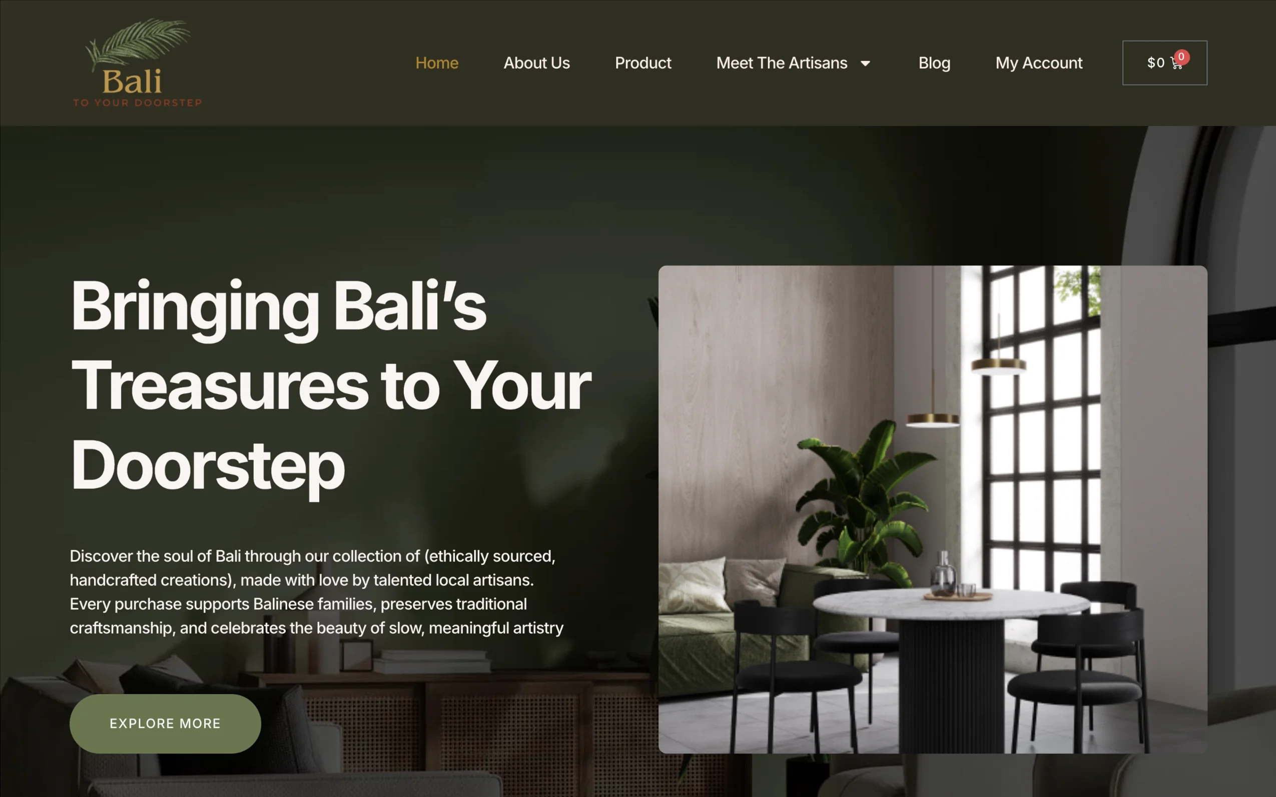 Bali To Your Door Step