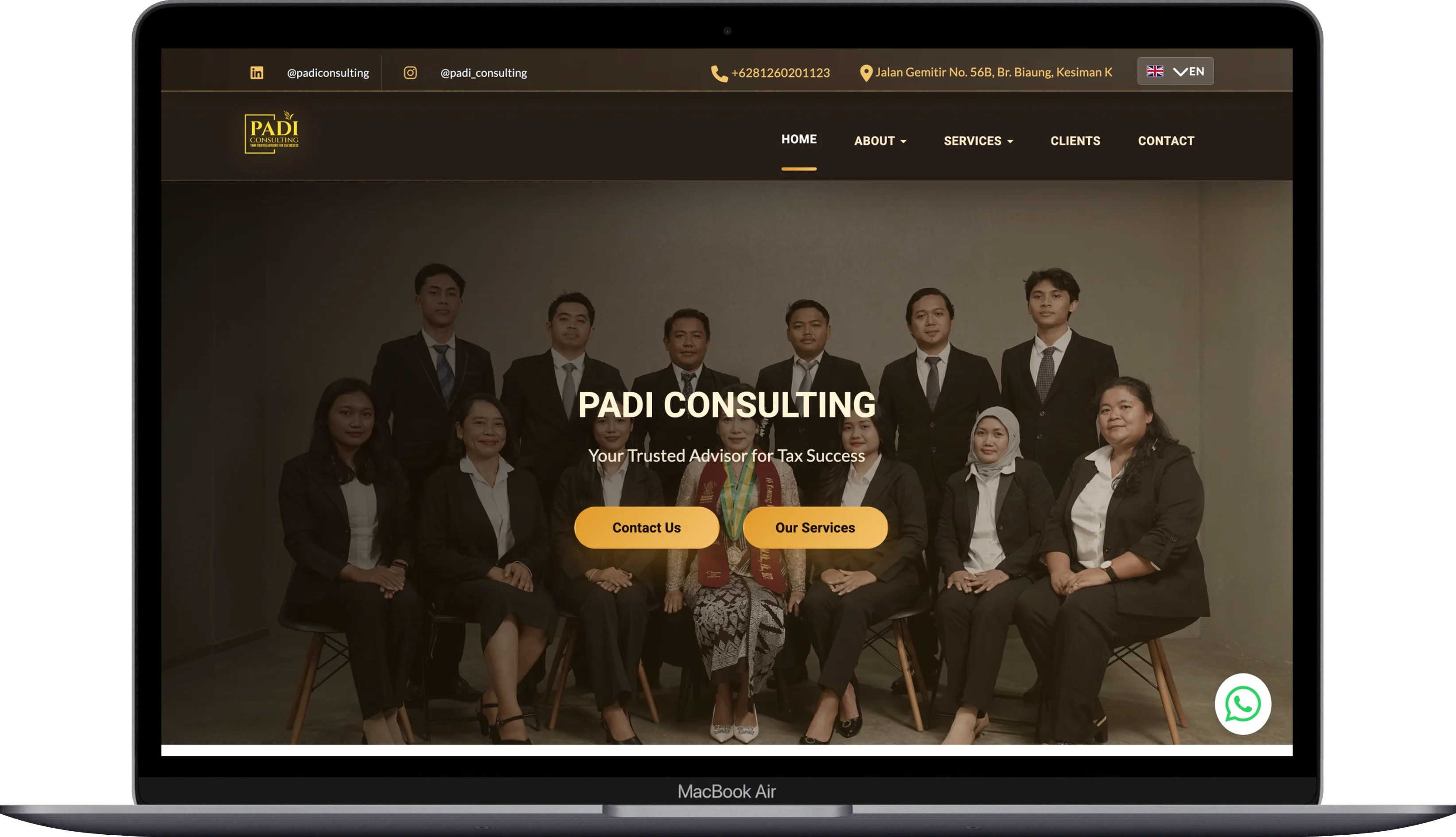 Padi Consulting - Desktop