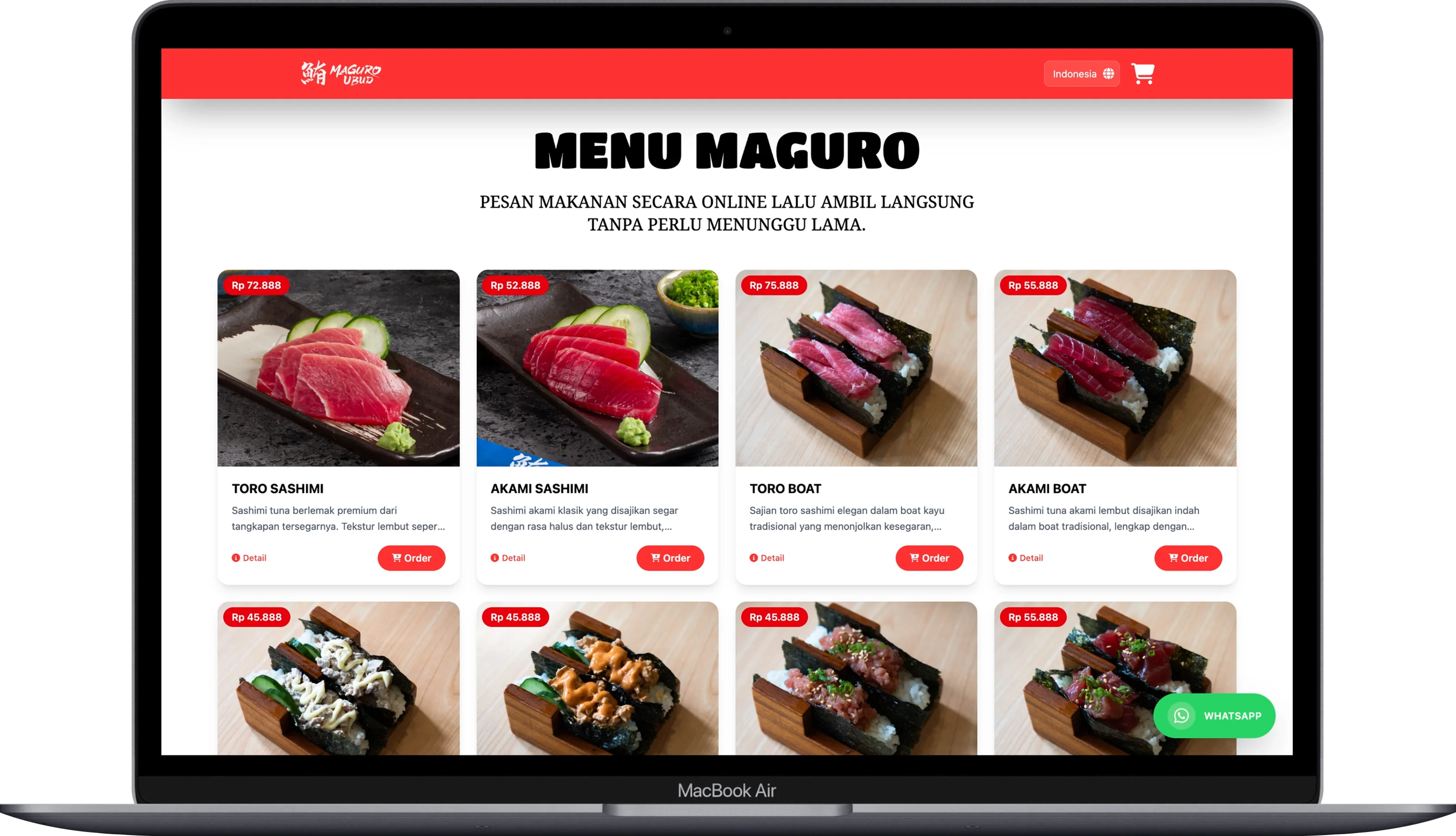 Maguro Ubud - Desktop