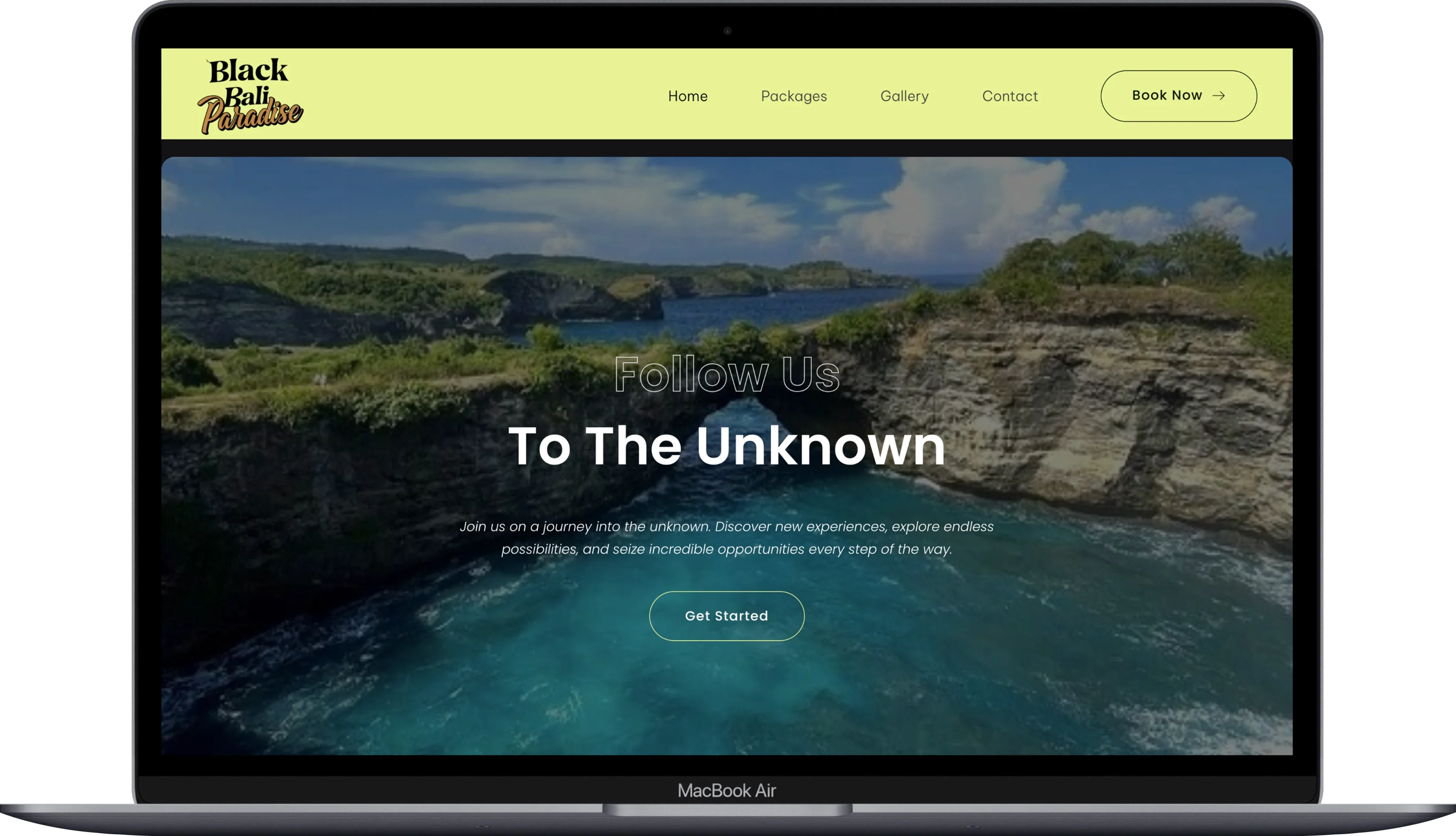 Black Bali Paradise - Desktop